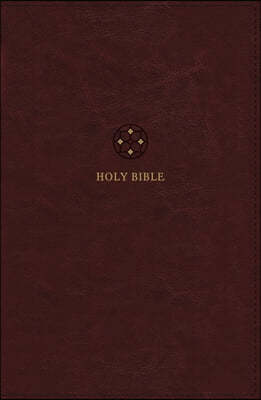 Nrsvue, Holy Bible, Leathersoft, Burgundy, Comfort Print