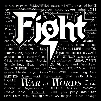 Fight — War Of Words 앨범 커버