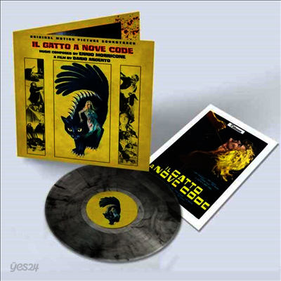 Ennio Morricone - Il Gatto A Nove Code / The Cat O Nine Tales (아홉 개의 꼬리를 가진 고양이)(O.S.T.)(Ltd. Ed)(50th Anniversary Deluxe)(Black Cat Smoke LP)
