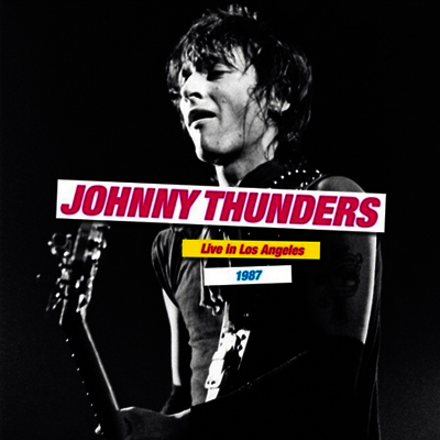 Johnny Thunders — Live In Los Angeles 1987 앨범 커버