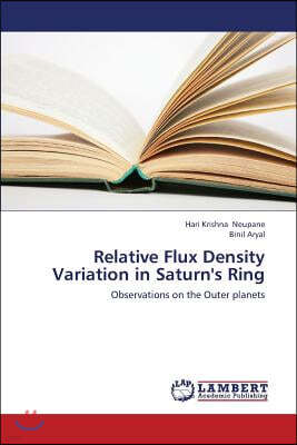 Relative Flux Density Variation in Saturn's Ring