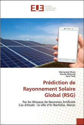Prediction de Rayonnement Solaire Global (RSG)