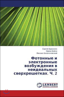 Fotonnye I Elektronnye Vozbuzhdeniya V Neideal'nykh Sverkhreshetkakh. Ch. 2