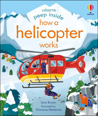 Usborne Peep Inside : How a Helicopter Works