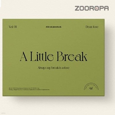 [미개봉/포토북] 온앤오프 ONF A Little Break 2021 Photobook