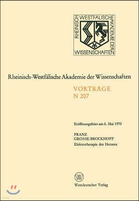 Elektrotherapie Des Herzens: Er?ffnungsfeier Am 6. Mai 1970