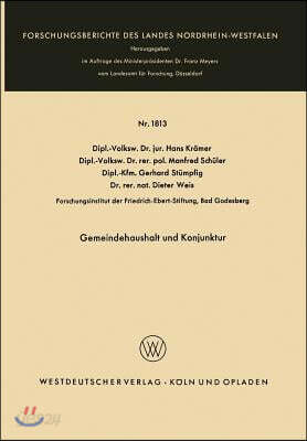 Gemeindehaushalt Und Konjunktur