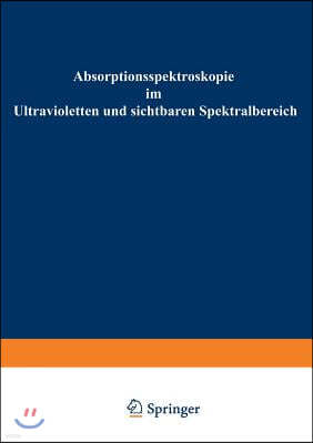 Absorptionsspektroskopie Im Ultravioletten Und Sichtbaren Spektralbereich