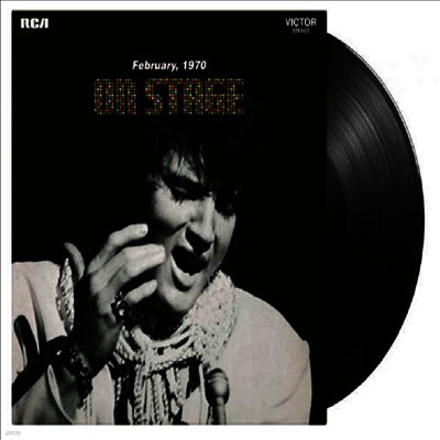 Elvis Presley — On Stage 앨범 커버