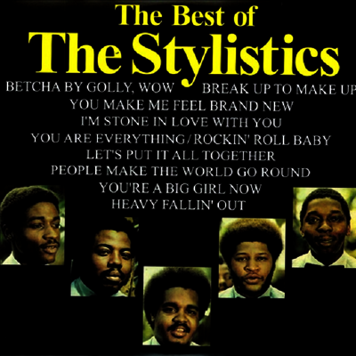 Stylistics — Best Of the Stylistics 앨범 커버