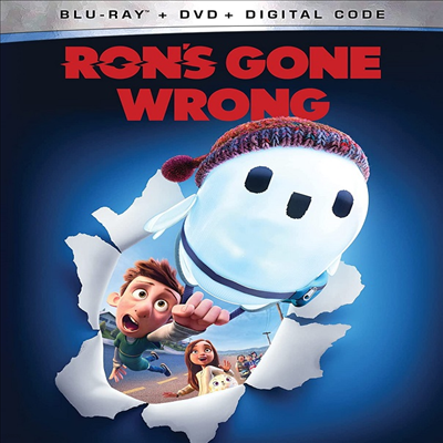 Ron's Gone Wrong (峭 ) (2021)(ѱ۹ڸ)(Blu-ray + DVD)