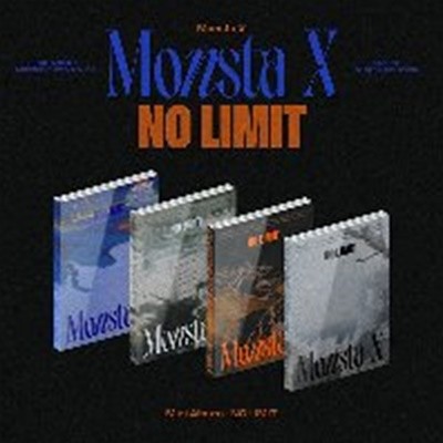 [미개봉] [세트] 몬스타엑스 (Monsta X) / No Limit (Mini Album) (1+2+3+4 Ver./예판)