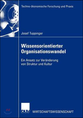 Wissensorientierter Organisationswandel: Ein Ansatz Zur Veranderung Von Struktur Und Kultur