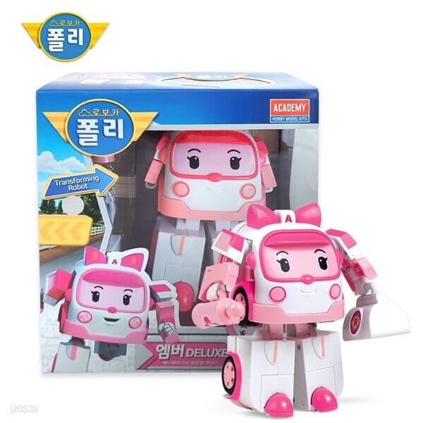 [ROI TOYS] 로보카폴리 변신로봇 디럭스 엠버