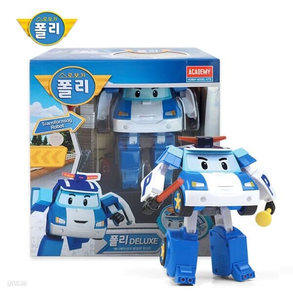 [ROI TOYS] 로보카폴리 변신로봇 디럭스 폴리
