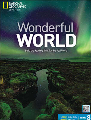 Wonderful WORLD PRIME 3 Student Book with App QR