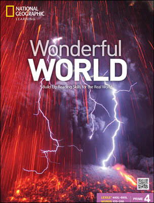 Wonderful WORLD PRIME 4 Student Book with App QR