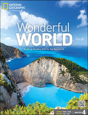 Wonderful WORLD MASTER 4 Student Book with App QR
