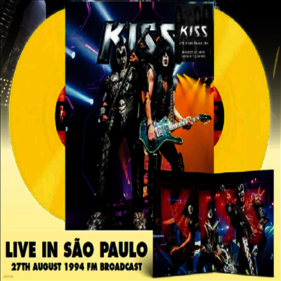 Kiss — Live In Sao Paulo: 27th August 1994 FM Broadcast 앨범 커버