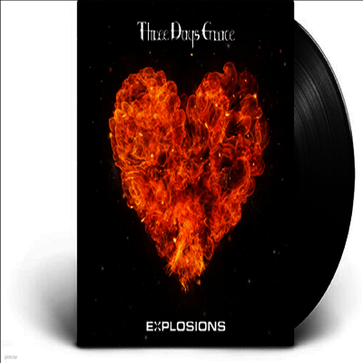 Three Days Grace — Explosions 앨범 커버