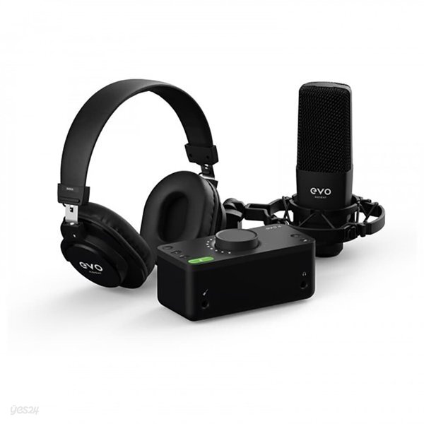 Audient EVO SRB / 오디언트 이보4 스타트 레코딩 번들 홈레코딩 방송 장비
