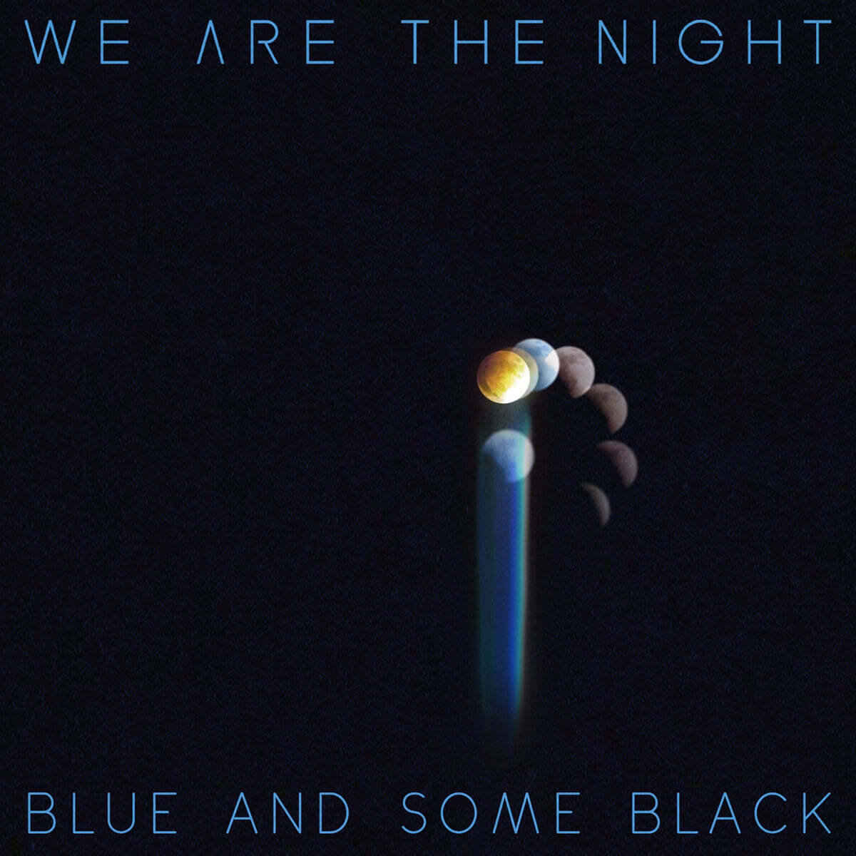 위아더나잇 - 에센셜 앨범: BLUE AND SOME BLACK [투명 화이트 컬러 LP]