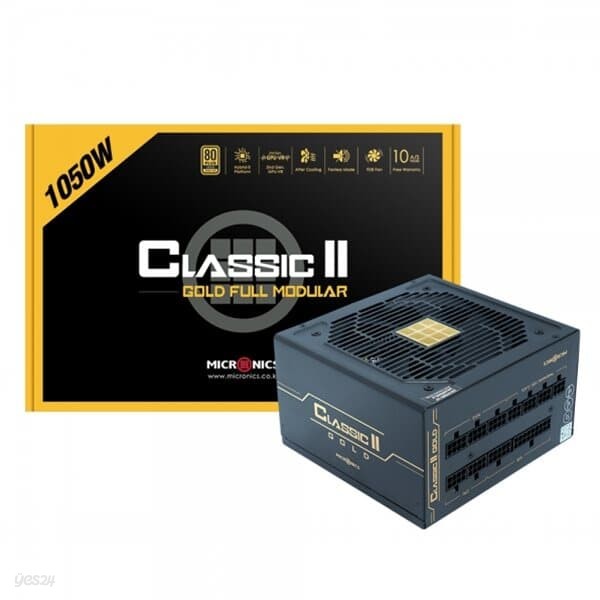 마이크로닉스 Classic II 1050W 80PLUS GOLD 230V EU 풀모듈러