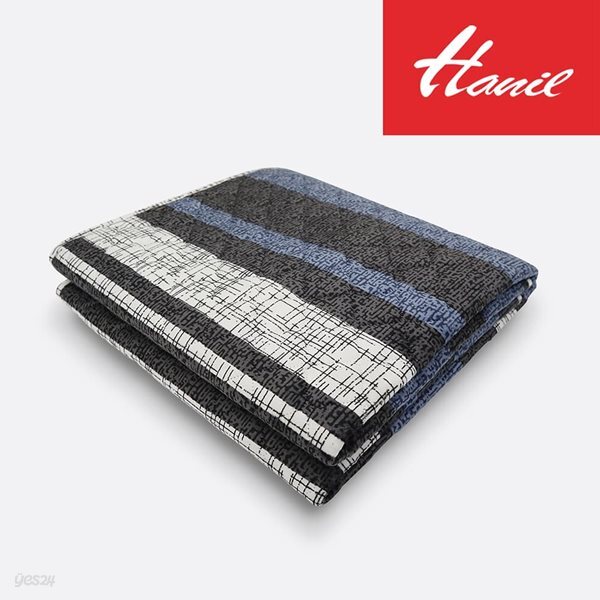 [HANIL] 한일 극세사 전기요매트 스트라이프 싱글 HMEB-1000