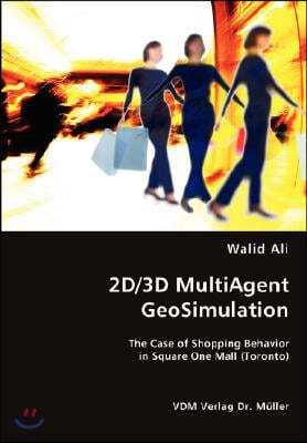 2D/3D MultiAgent GeoSimulation