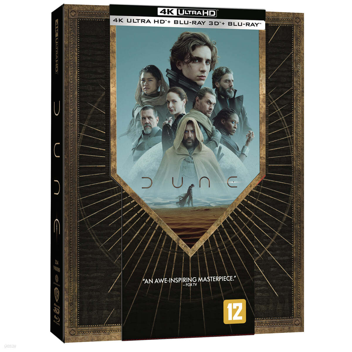 듄 (3Disc, 4K UHD+3D+BD 초도한정 아웃케이스) : 블루레이