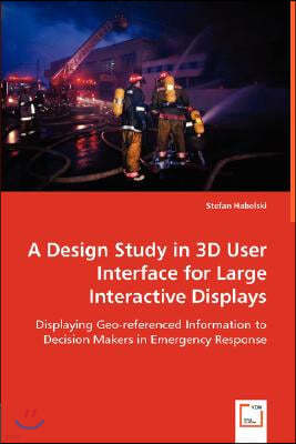 A Design Study in 3D User Interface for Large Interactive Displays