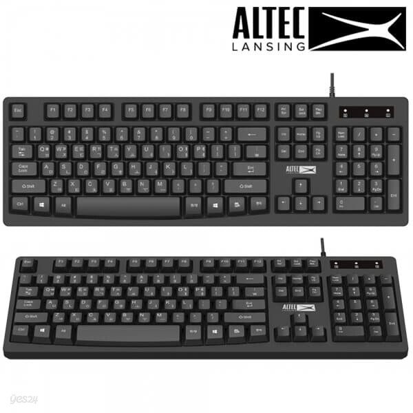 알텍랜싱 ALBK6214 유선 키보드