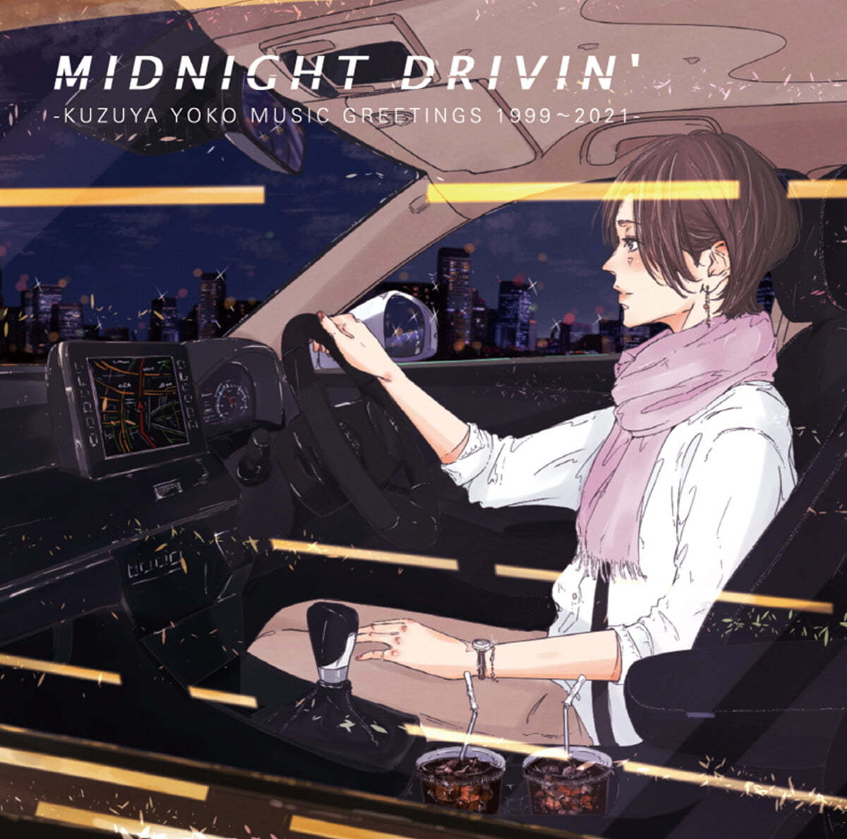 Kuzuya Yoko (쿠즈야 요코) - Midnight Drivin&#39; : Kuzuya Yoko Music Greetings 1999-2021 [LP] 