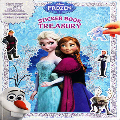 Disney Frozen Sticker Book Treasury  ܿձ ƼĿ