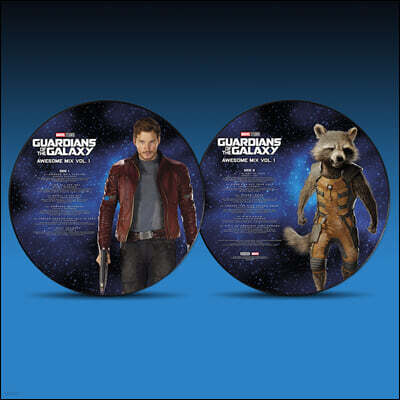 Marvin Gaye, Tammi Terrell, Runaways, David Bowie, Jackson 5 — 가디언즈 오브 갤럭시 1편 영화음악 (Guardians Of The Galaxy OST : Awesome Mix Vol. 1) 앨범 커버