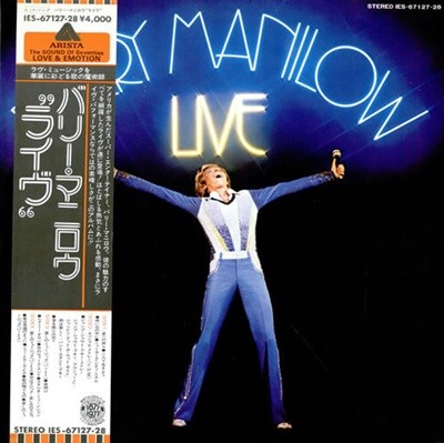 [일본반][LP] Barry Manilow - Live [Gatefold][2LP]