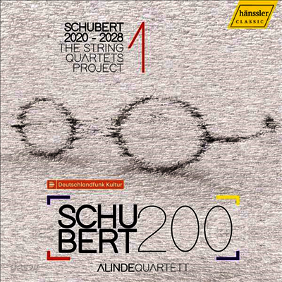 슈베르트: 현악 사중주 1집 (Schubert: The String Quartets Project 1)(CD) - Alinde Quartett