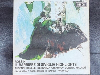 [LP] ׷  - Teresa Berganza - Rossini Il Barbire Di Siviglia - Hghlights LP [-̼]