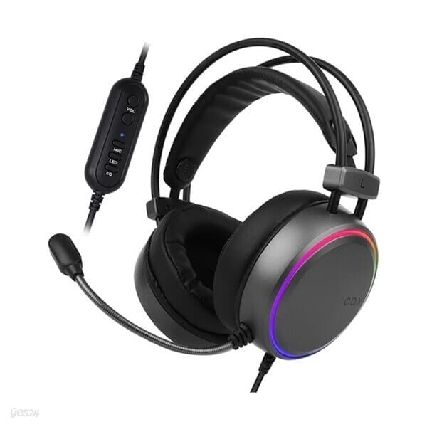 COX CH43 가상 7.1 ENC EQ RGB 게이밍 헤드셋