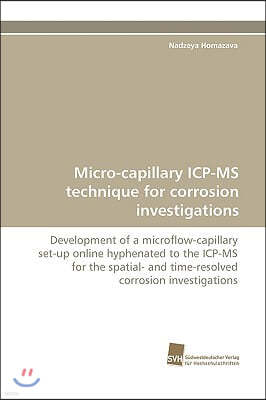 Micro-capillary ICP-MS technique for corrosion investigations