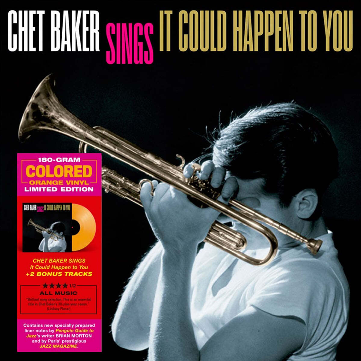 Chet Baker (쳇 베이커) - Sings: It Could Happen To You [오렌지 컬러 LP]
