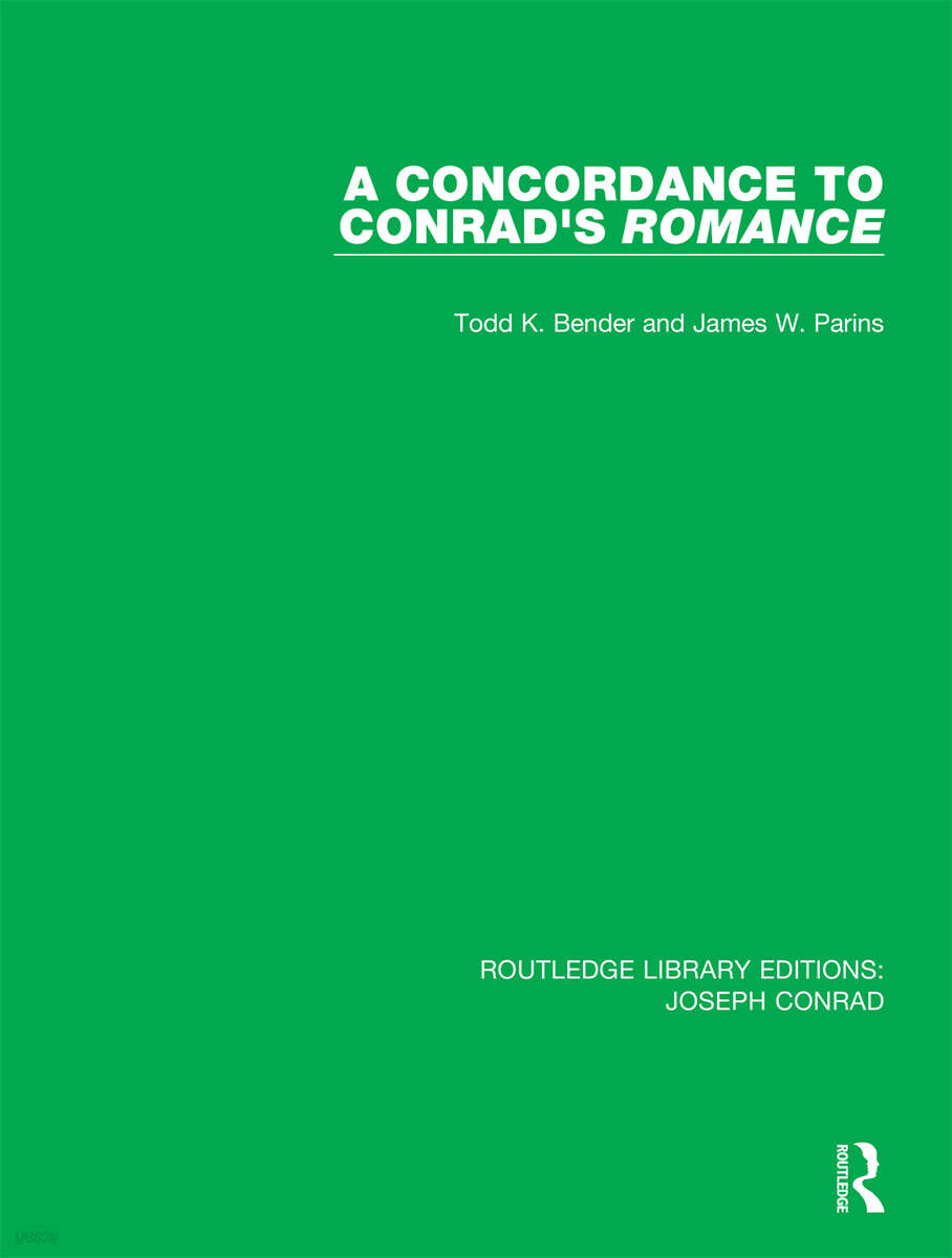 Concordance to Conrad&#39;s Romance