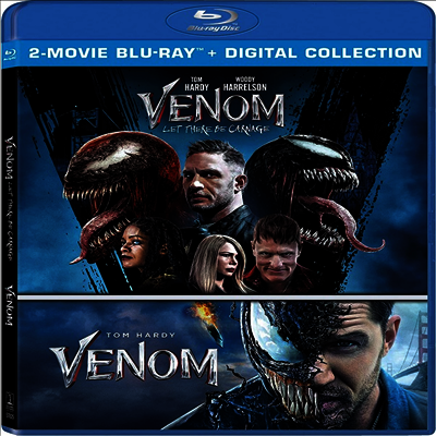 Venom (2018) / Venom: Let There Be Carnage (2021) (베놈 / 베놈 2: 렛 데어 비 카니지) (한글무자막)(Blu-ray)