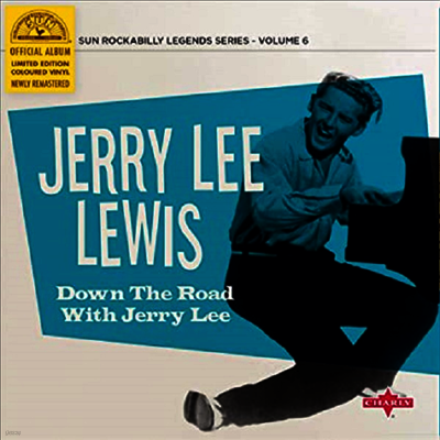 Jerry Lee Lewis — Down The Road With Jerry Lee 앨범 커버