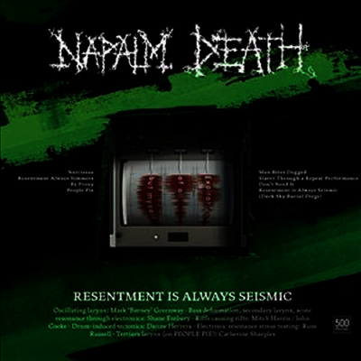 Napalm Death — Resentment is Always Seismic - A Final Throw Of Throes 앨범 커버