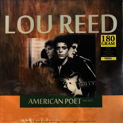 Lou Reed — Best Of American Poet (Live 1972) 앨범 커버