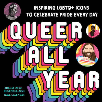 2023 Queer All Year Wall Calendar
