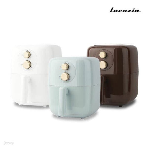 [라쿠진] 에센셜 저소음 에어프라이어 3L LCZ0101