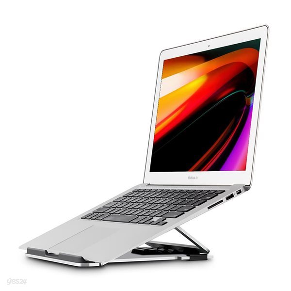 얼리봇 EACN-200 휴대용 알루미늄 노트북 맥북 각도조절 거치대 받침대