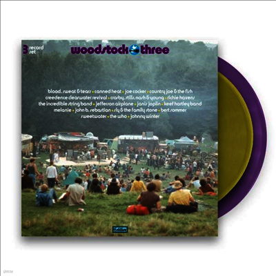 Various Artists — Woodstock III (Triple Gatefold) 앨범 커버